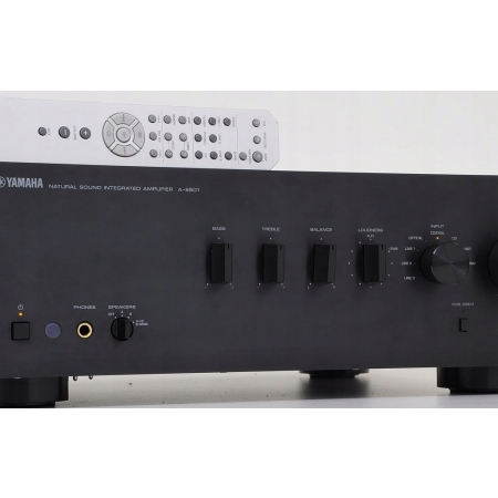 YAMAHA A-S501 ZNAKOMITY WZMACNIACZ OPTICAL IN, SUB OUT, PILOT