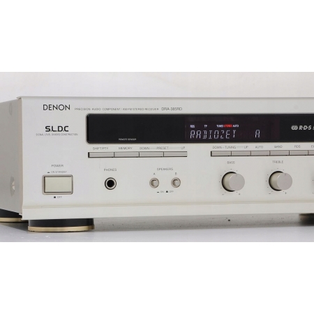 DENON DRA-385RD FIRMOWY AMPLITUNER STEREO RDS !