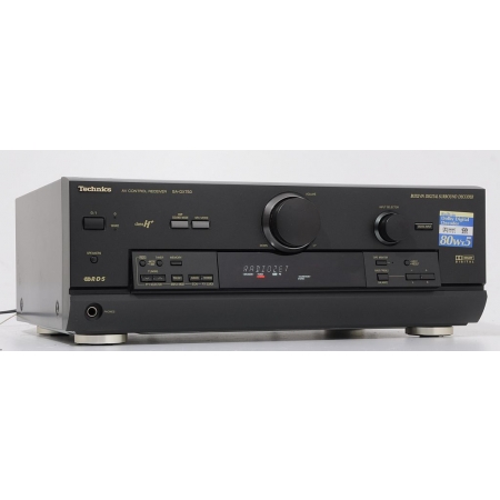 TECHNICS SA-DX750 FIRMOWY AMPLITUNER 5.1 D.DIGITAL RDS