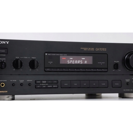 SONY STR-GX707ES FIRMOWY AMPLITUNER STEREO RDS ! (