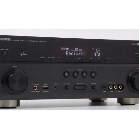 YAMAHA RX-V771 ZNAKOMITY AMPLITUNER 7.2 HDMI DTS RDS !