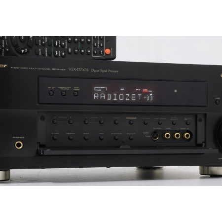 PIONEER VSX-D710S TOPOWY AMPLITUNER 5.1 DTS RDS PILOT !
