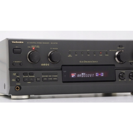 TECHNICS SA-AX730 FIRMOWY AMPLITUNER 5.1 RDS WYSOKI MODEL !