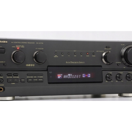 TECHNICS SA-AX730 FIRMOWY AMPLITUNER 5.1 RDS WYSOKI MODEL !