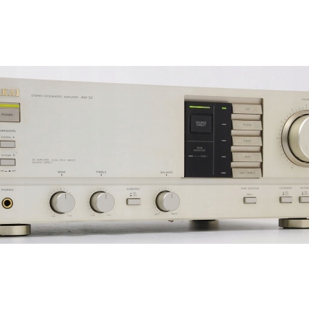 AKAI AM-32 POTĘŻNY WZMACNIACZ STEREO !