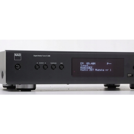 NAD C446 TUNER FM RDS DAB+ ODTWARZACZ SIECIOWY USB !