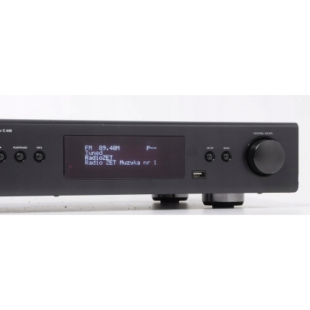 NAD C446 TUNER FM RDS DAB+ ODTWARZACZ SIECIOWY USB !