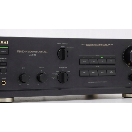 AKAI AM-35 POTĘŻNY WZMACNIACZ STEREO !
