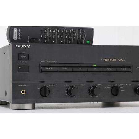 SONY TA-F419R SOLIDNY WZMACNIACZ STEREO PILOT !