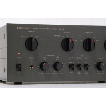 TECHNICS SU-V6 POTĘŻNY WZMACNIACZ STEREO !