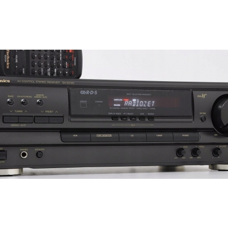 TECHNICS SA-EX120 FIRMOWY AMPLITUNER STEREO RDS PILOT !
