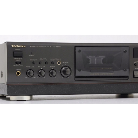 TECHNICS RS-BX747 FIRMOWY DECK MAGNETOFON 3 HEAD