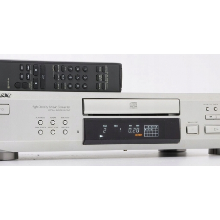 SONY CDP-XE520 ODTWARZACZ CD CD-TEXT PILOT !