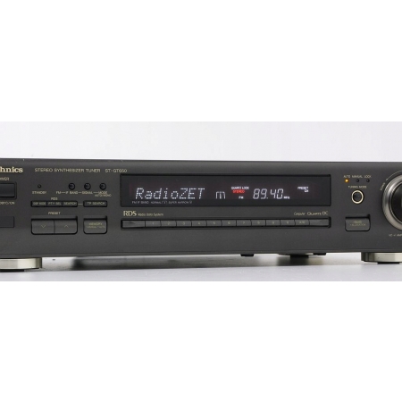 TECHNICS ST-GT650 TUNER RADIOWY RDS NAJWYŻSZY MODEL !