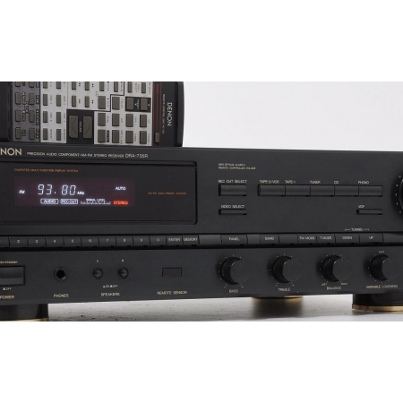DENON DRA-735R TOPOWY AMPLITUNER STEREO WYSOKI MODEL PILOT !