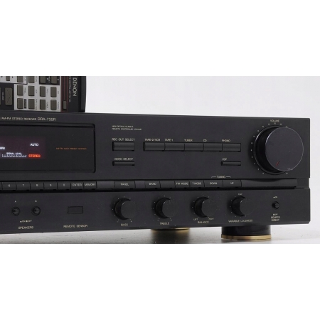 DENON DRA-735R TOPOWY AMPLITUNER STEREO WYSOKI MODEL PILOT !