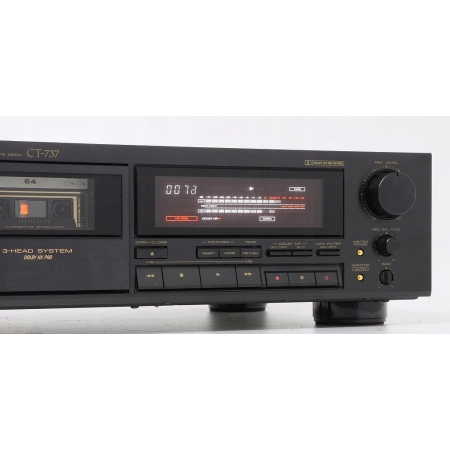 PIONEER CT-737 REWELACYJNY MAGNETOFON 3 HEAD !