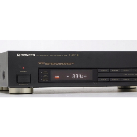 PIONEER F-447 MARKOWY TUNER RADIOWY !