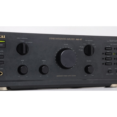 AKAI AM-47 POTĘŻNY WZMACNIACZ STEREO !