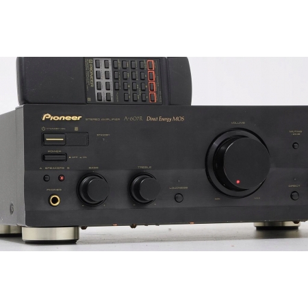 PIONEER A-607R WZMACNIACZ STEREO WYSOKI MODEL PILOT !