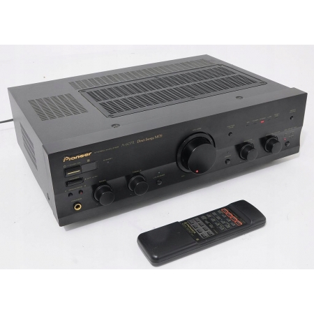 PIONEER A-607R WZMACNIACZ STEREO WYSOKI MODEL PILOT !