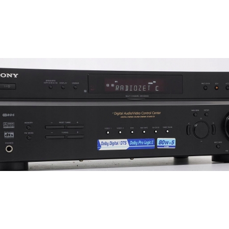 SONY STR-DE497 FIRMOWY AMPLITUNER 5.1 DTS RDS !