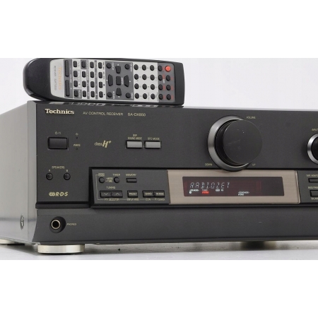 TECHNICS SA-DX850 FIRMOWY AMPLITUNER 5.1 DTS RDS PILOT !