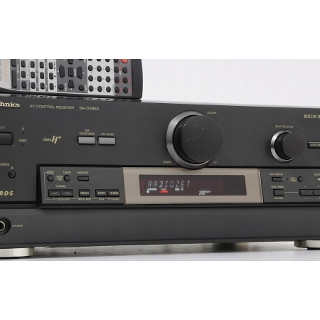 TECHNICS SA-DX850 FIRMOWY AMPLITUNER 5.1 DTS RDS PILOT !