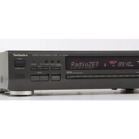 TECHNICS ST-GT650 TUNER RADIOWY RDS NAJWYŻSZY MODEL !