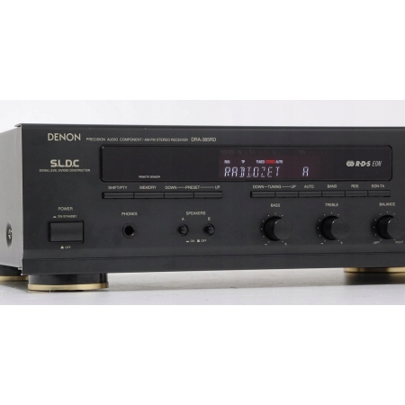 DENON DRA-385RD FIRMOWY AMPLITUNER STEREO RDS !