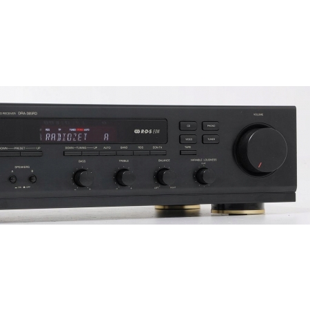 DENON DRA-385RD FIRMOWY AMPLITUNER STEREO RDS !