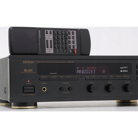 DENON DRA-455 FIRMOWY AMPLITUNER STEREO RDS !
