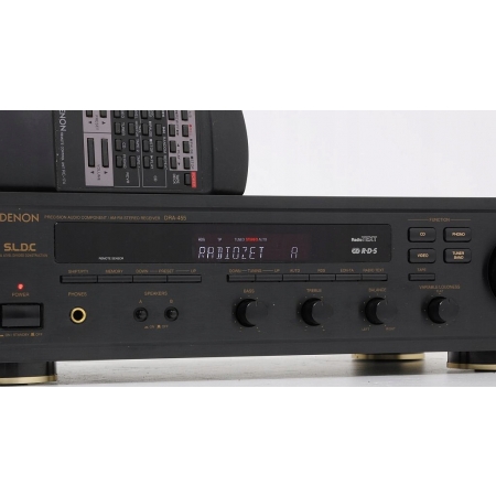 DENON DRA-455 FIRMOWY AMPLITUNER STEREO RDS !