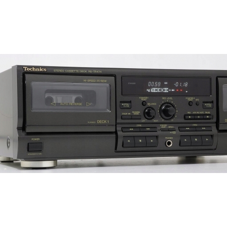 TECHNICS RS-TR474 FIRMOWY DECK DWUKASETOWY !