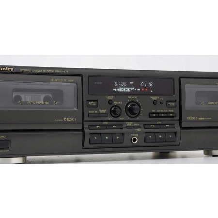TECHNICS RS-TR474 FIRMOWY DECK DWUKASETOWY !