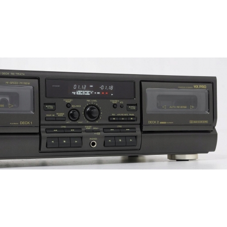 TECHNICS RS-TR474 FIRMOWY DECK DWUKASETOWY !
