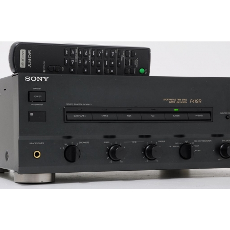 SONY TA-F419R SOLIDNY WZMACNIACZ STEREO PILOT !