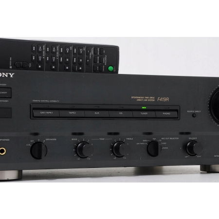 SONY TA-F419R SOLIDNY WZMACNIACZ STEREO PILOT !