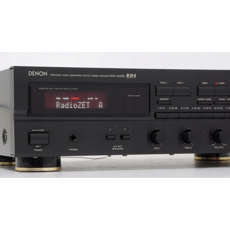 DENON DRA-545RD FIRMOWY AMPLITUNER STEREO RDS !