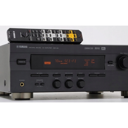 YAMAHA DSP-A5 ZNAKOMITY WZMACNIACZ STEREO / 5.1 PILOT !