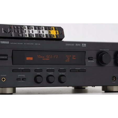 YAMAHA DSP-A5 ZNAKOMITY WZMACNIACZ STEREO / 5.1 PILOT !