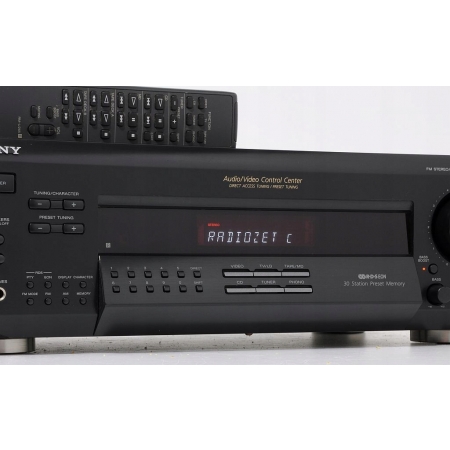 SONY STR-DE215 FIRMOWY AMPLITUNER STEREO RDS PILOT !