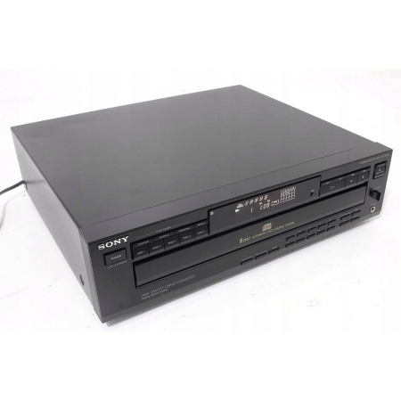 SONY CDP-C445 ODTWARZACZ CD NA 5 PŁYT
