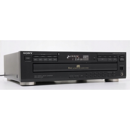 SONY CDP-C445 ODTWARZACZ CD NA 5 PŁYT
