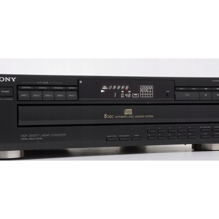 SONY CDP-C445 ODTWARZACZ CD NA 5 PŁYT