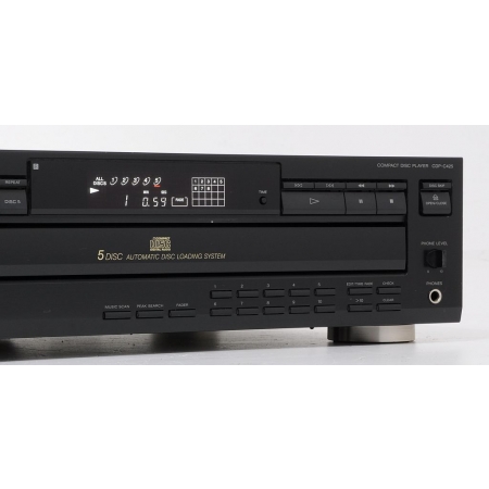 SONY CDP-C445 ODTWARZACZ CD NA 5 PŁYT
