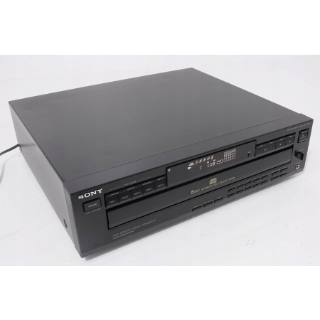 SONY CDP-C445 ODTWARZACZ CD NA 5 PŁYT