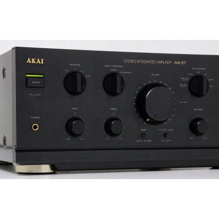 AKAI AM-57 POTĘŻNY WZMACNIACZ STEREO !