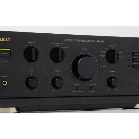 AKAI AM-57 POTĘŻNY WZMACNIACZ STEREO !