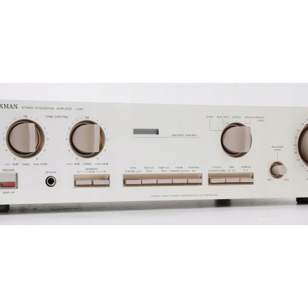 LUXMAN L-210 AUDIOFILSKI WZMACNIACZ STEREO !